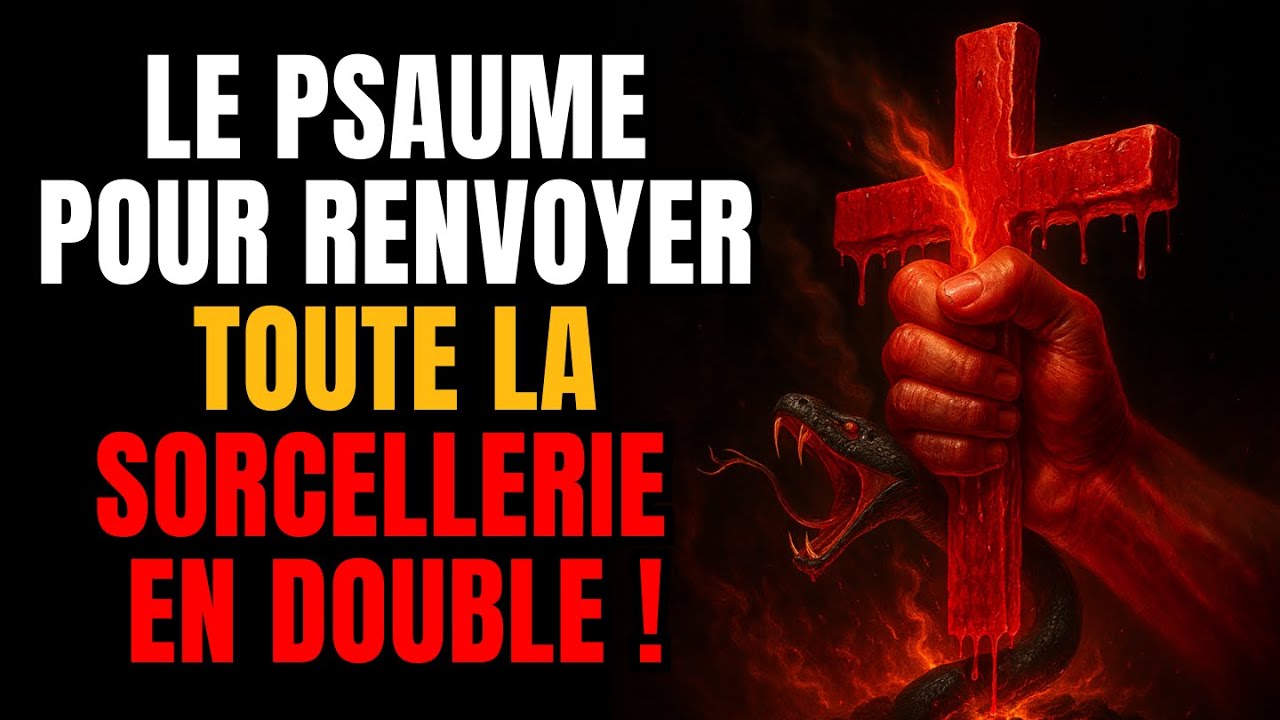 🔴 LE PSAUME QUI FAIT QUE L’ENNEMI AVALE SON PROPRE VENIN ET RENVOIE TOUTE LA SORCELLERIE !