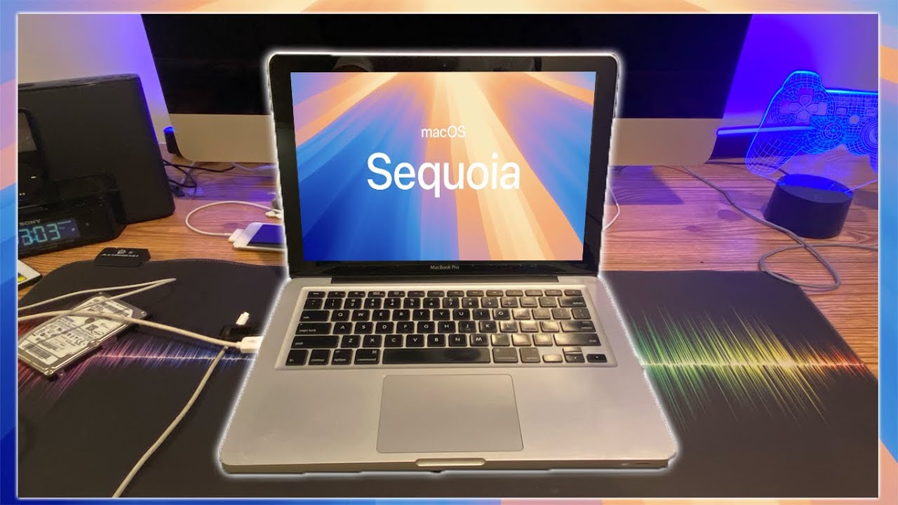 Устанавливаю macOS Sequoia на MacBook Pro 2009 года, но всё идёт наперекосяк!
