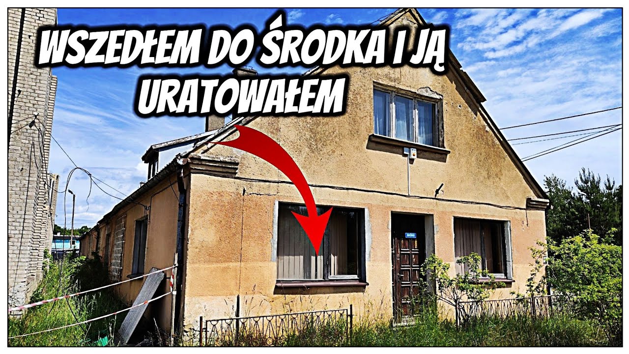W TYM BUDYNKU POZOSTAWIONO CENNE RZECZY. MUSIAŁEM TO ZROBIĆ! 