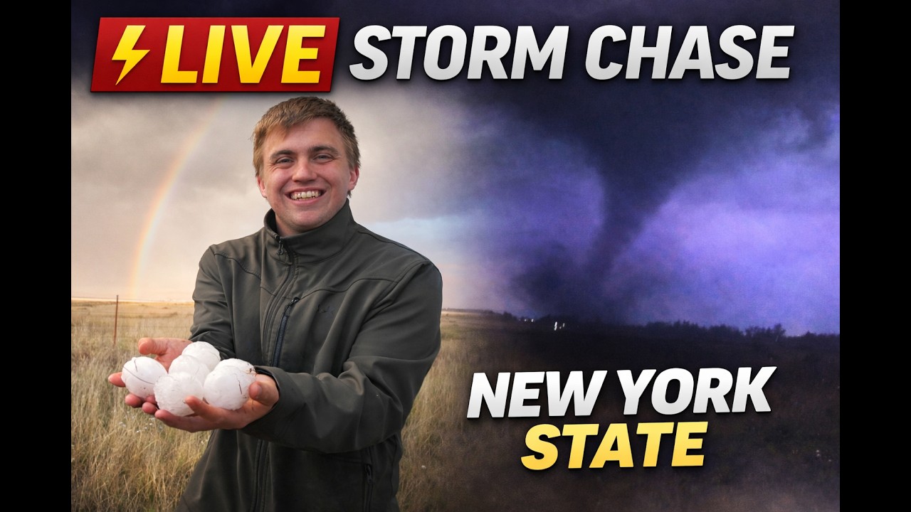 Severe Weather Risk - NY - Live Storm Chasing