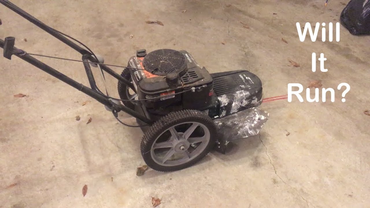 Free Weed Trimmer - Will It Run?