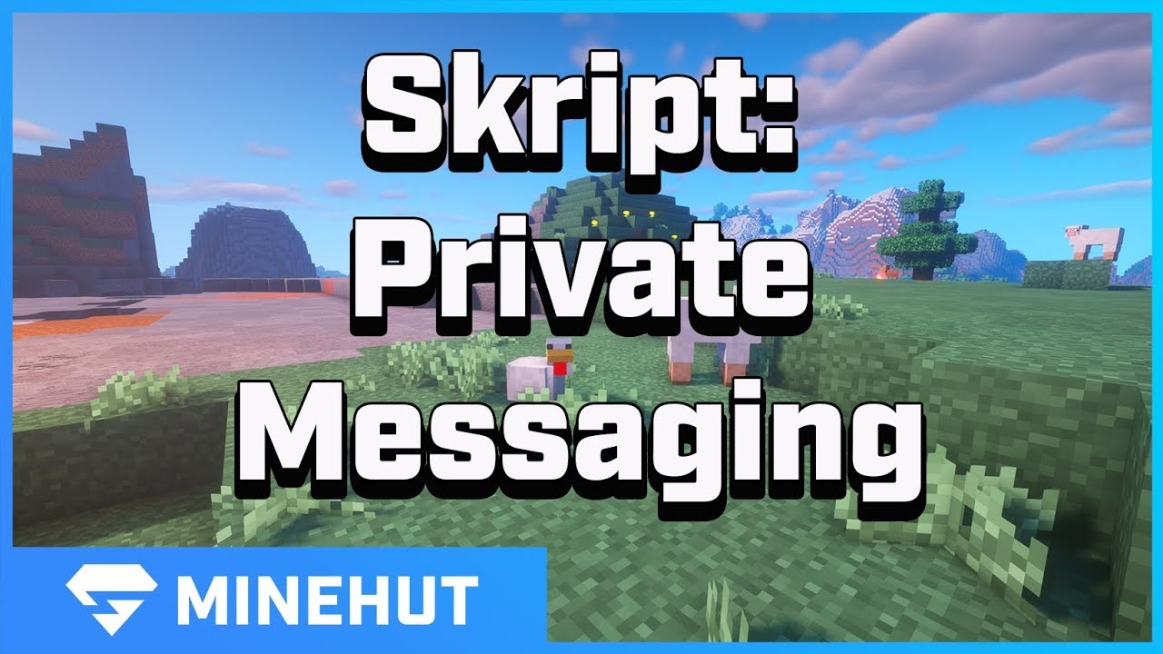 How To Set Up Private Messaging With Skript | Minehut 101