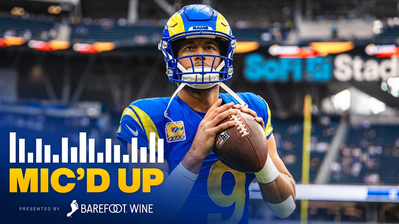 Matthew Stafford Mic’d Up For Thrilling Win Over The Colts