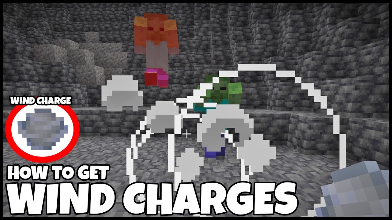 How To Get WIND CHARGES In MINECRAFT