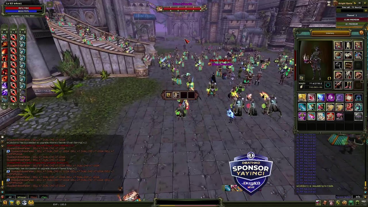 #DeathKO #Vision Academy! 🔥 SixfLyingDragonS Clan PK 🏆 w4vn1 🏆