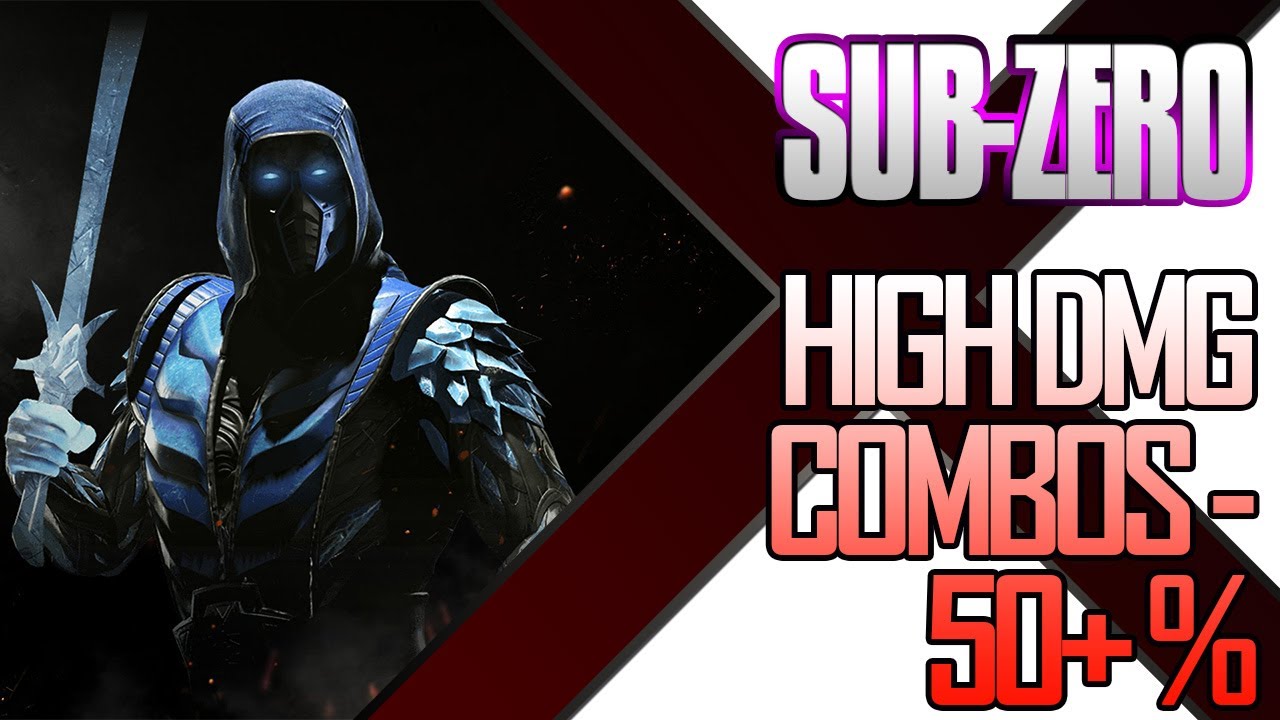 Sub-Zero High Damage Combos - INJUSTICE 2
