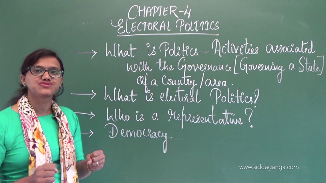 CBSE 9 - SOCIAL - ELECTORAL POLITICS - PART 1