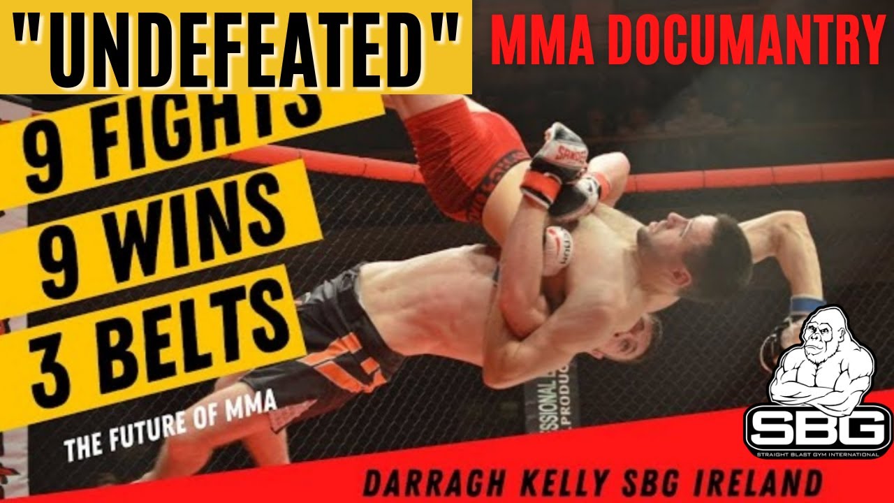 Ireland's  Undefeated MMA fighter   SBG Darragh Kelly 