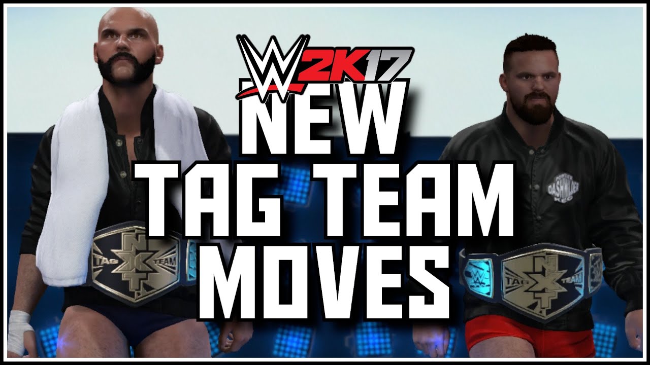 WWE 2K17 - ALL NEW TAG TEAM MOVES & FINISHERS! (WWE 2K17 GAMEPLAY) #WWE2K17