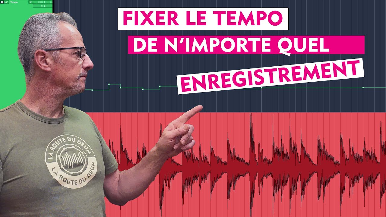 Fixer le tempo de n'importe quel enregistrement - Utiliser l'outil Warp de Cubase et créer un guide