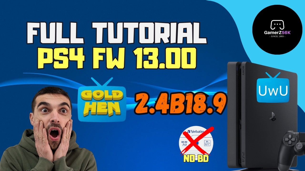 TUTORIAL JAILBREAK PS4 Fw 13.00 - Vue After  Free + Nuovo Goldhen 2.4b18.9 #jailbreak #playstation