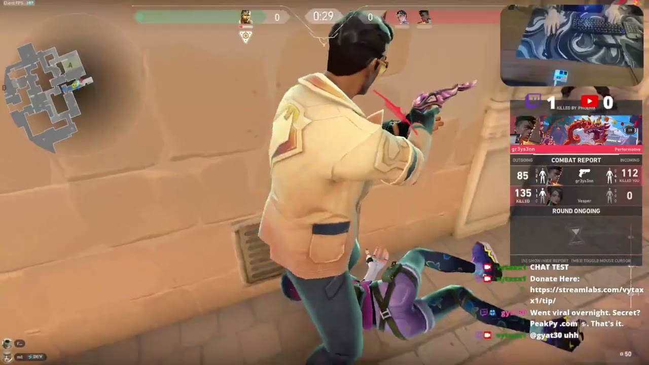 [1HR] Playing Some Valorant PT1 (Twitch Stream Reupload)