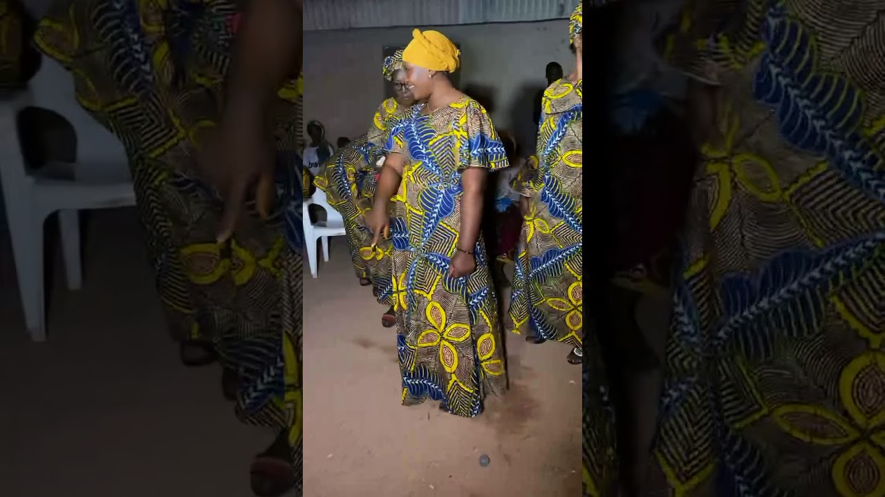 Fatim Cissé au mariage de sa sœur