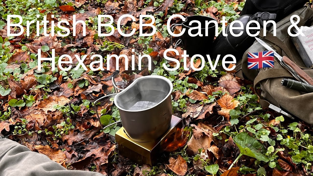 British BCB Canteen & Hexamin Stove