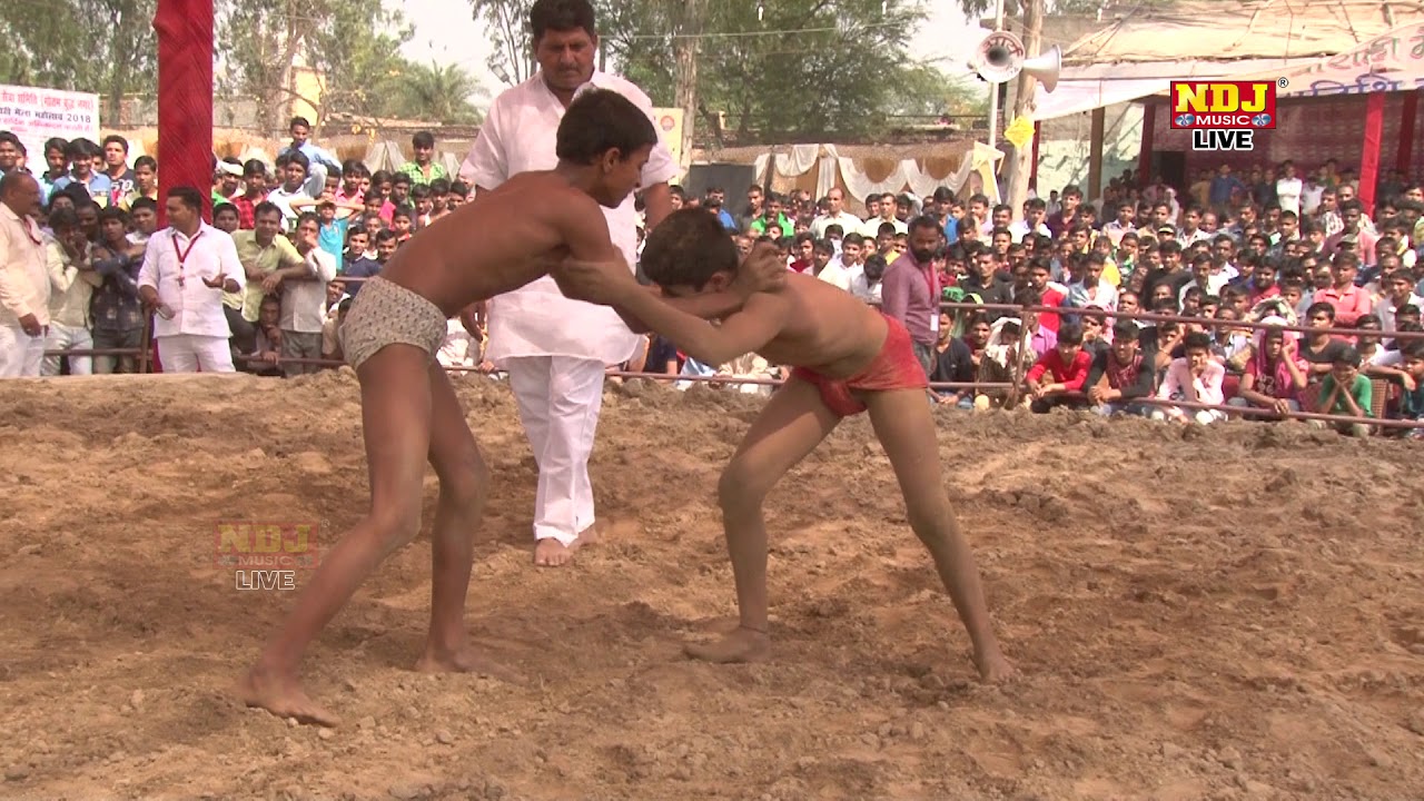 Kusti कुश्ती Dangal || Surajpur Barahi Mela Dangal 2018 || ऐसी कुश्ती देखकर हैरान रह जाएंगे || NDJ