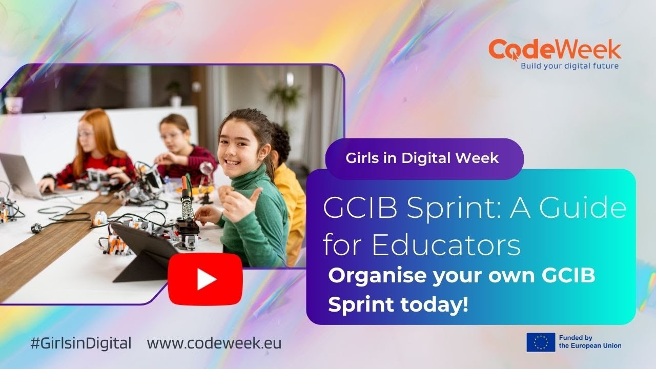 Вебинар Girls Code It Better Sprint: Replication Kit | EU Code Week