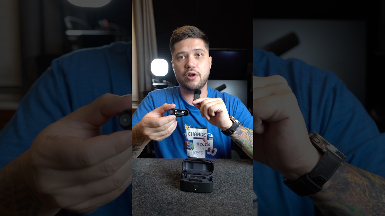 Этот крошечный микрофон меня удивил 🤯 @hollylandtech