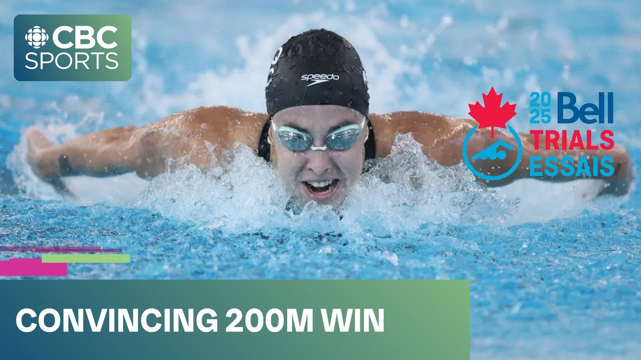 Women's 200m breaststroke final at Bell Canadian Swimming Trials | #CBCSports