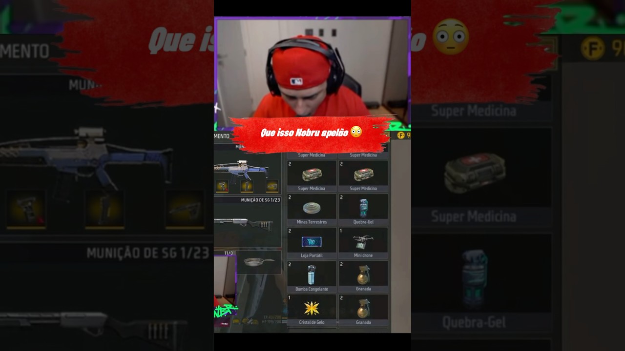 Que isso nobru apel&atilde;o 🤨 #nobru #nobrutv #nobruapelao #garenafreefire #freefire #edit #editfreefire