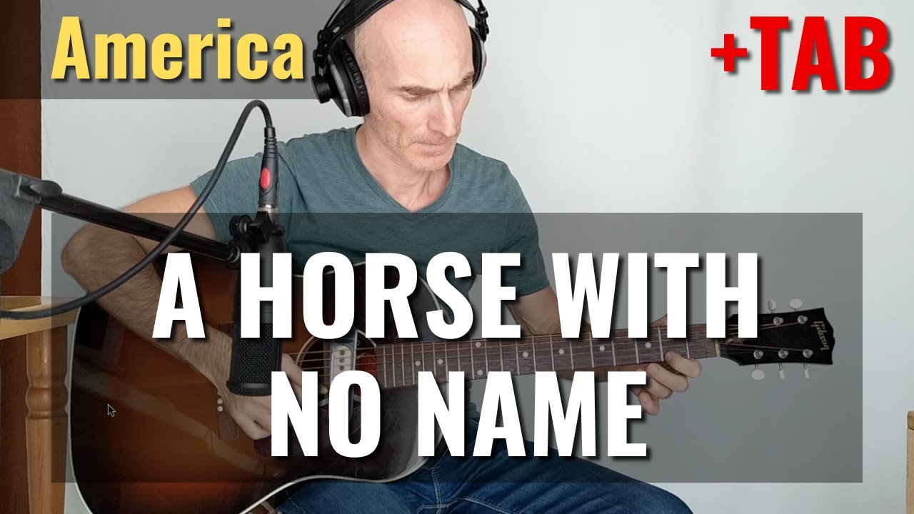 A Horse With No Name - America - Tutorial Step by Step con TAB - #tutorialchitarra