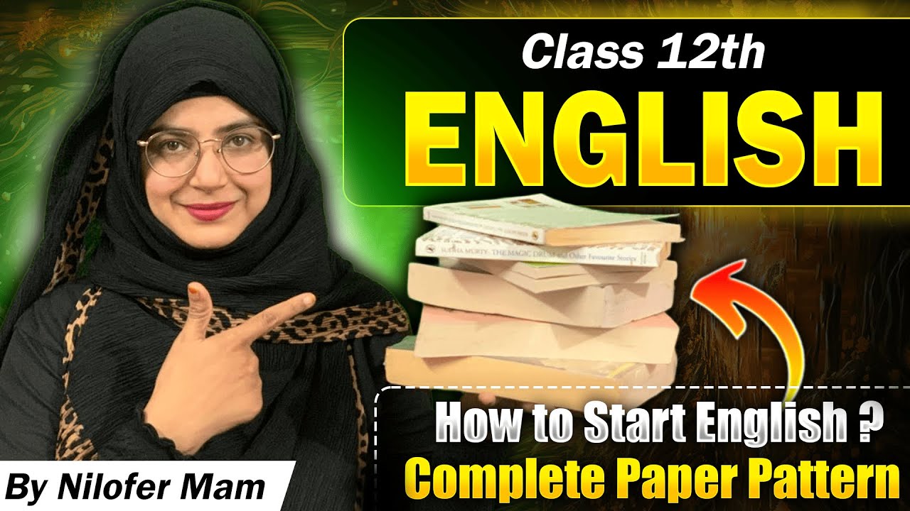 🔥 How to Start English Study | Paper Pattern For #englishclass12th | @New Indian Era (NIE) - Prashant Tiwari #english