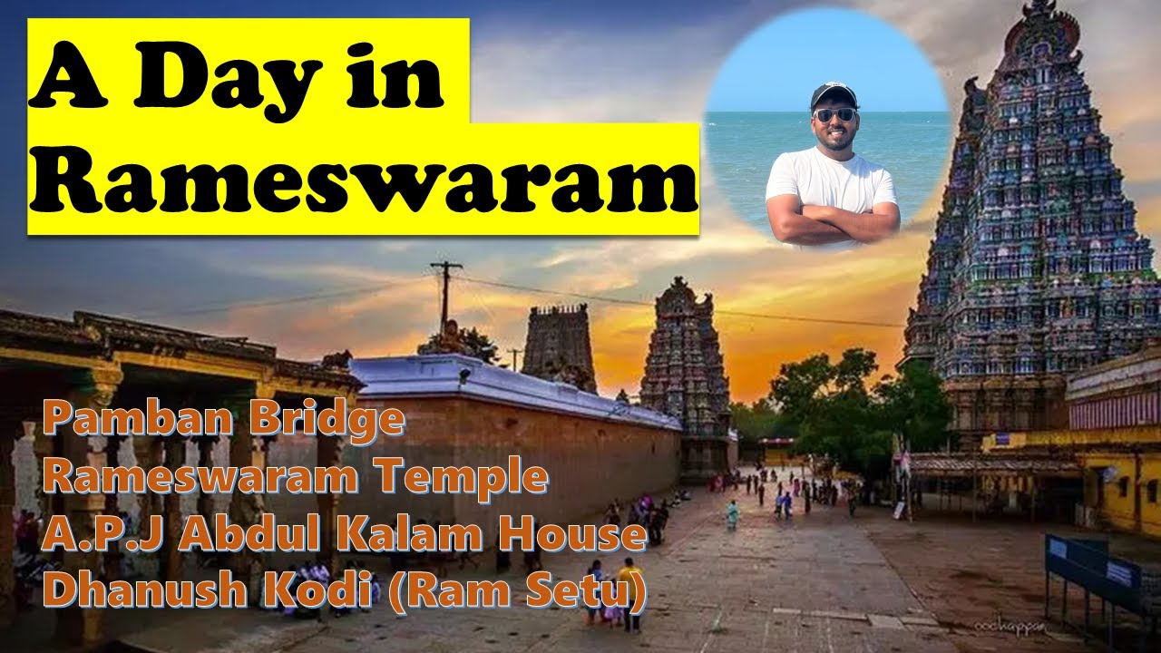 A Day in Rameswaram | रामेश्वरम मंदिर | Hindi Vlog | Guide #ramsetu #pambanbridge #travel #viral