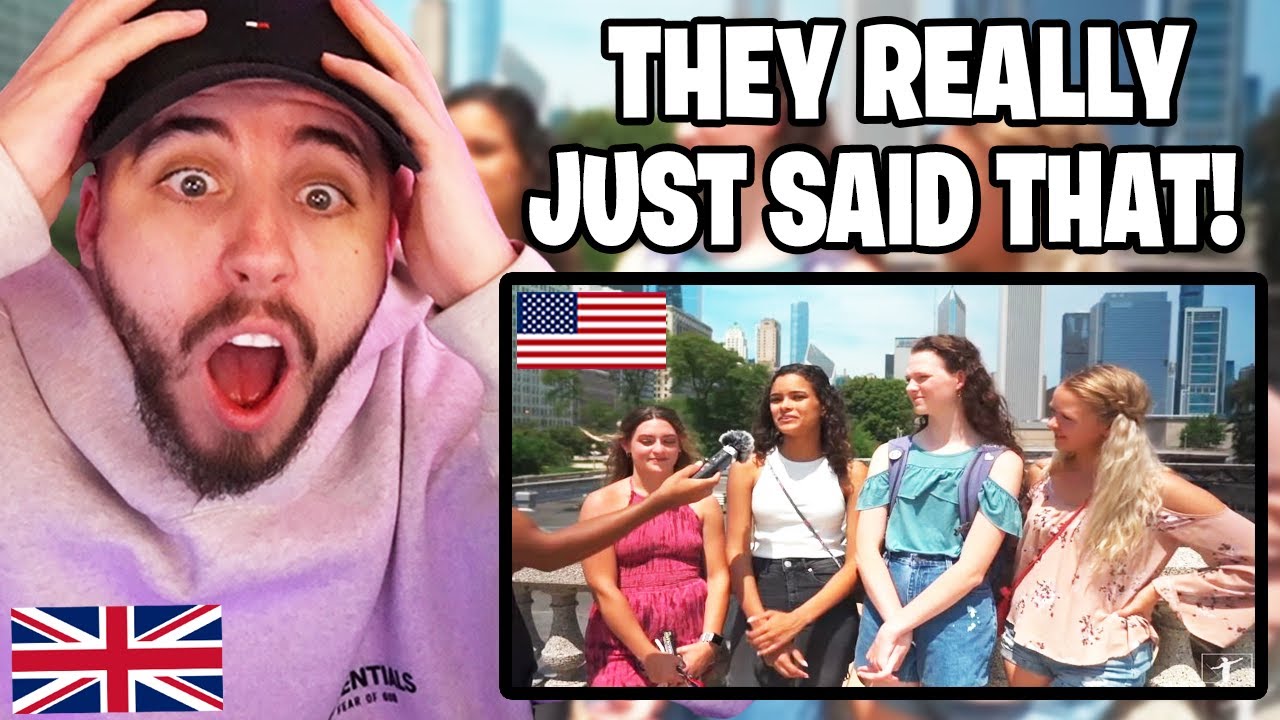 Brit Reacts to What do AMERICANS think about ENGLAND?