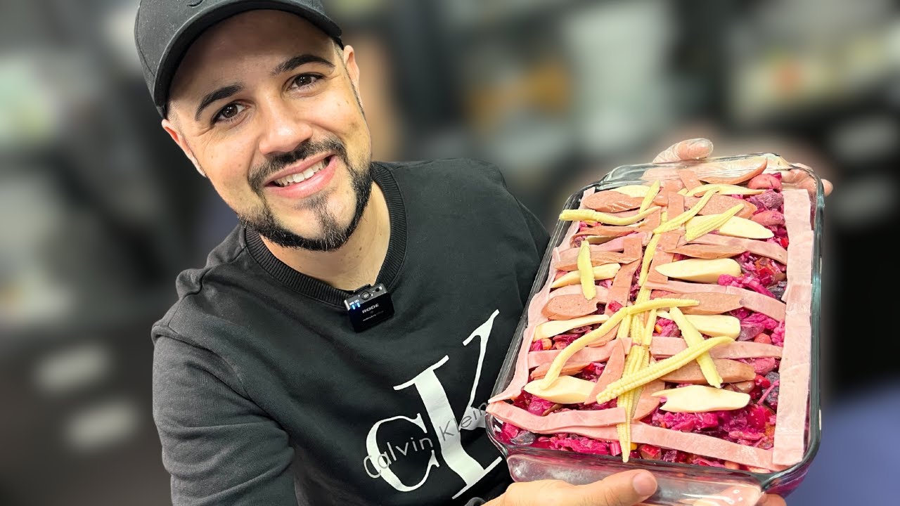 Español preparando FIAMBRE de Guatemala