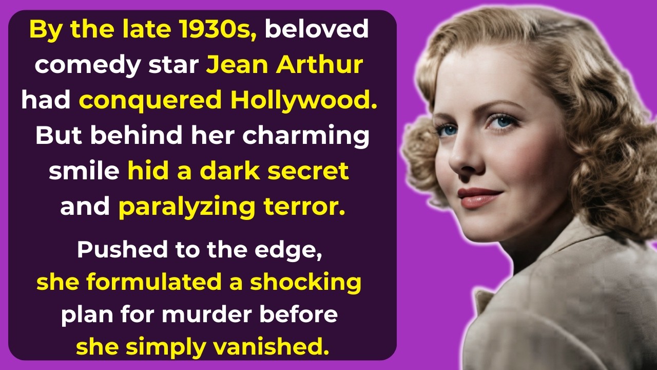 S*xual Whispers, A One-Day Marriage & Isolation - The Tragic Double Life of Jean Arthur