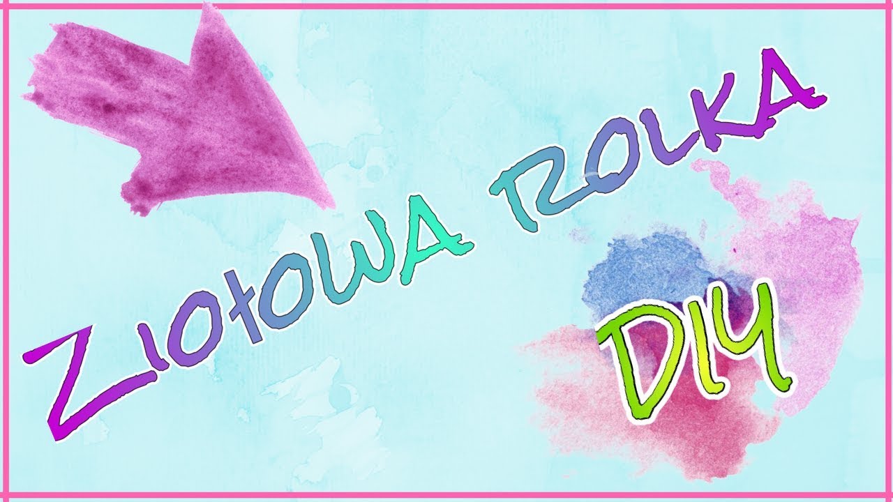 Ziołowa rolka dla królika - DIY