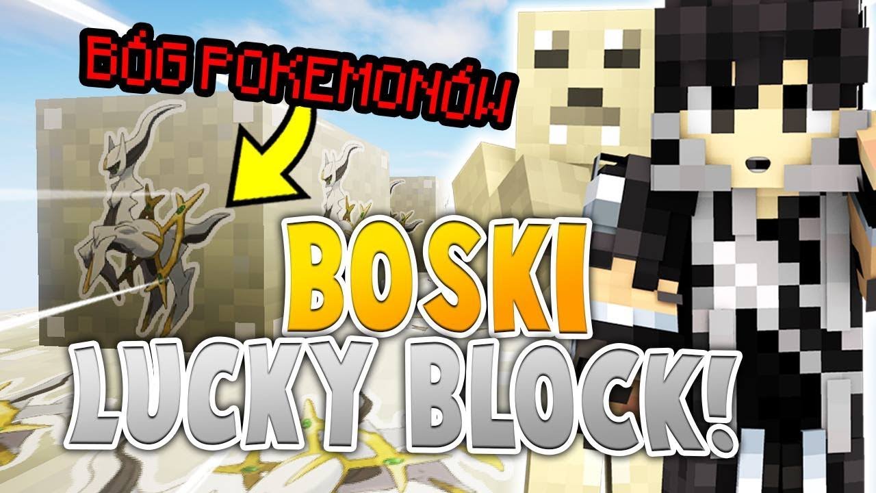 BOSKI LUCKY BLOCK MINECRAFT PIXELMON /w Diabeuu