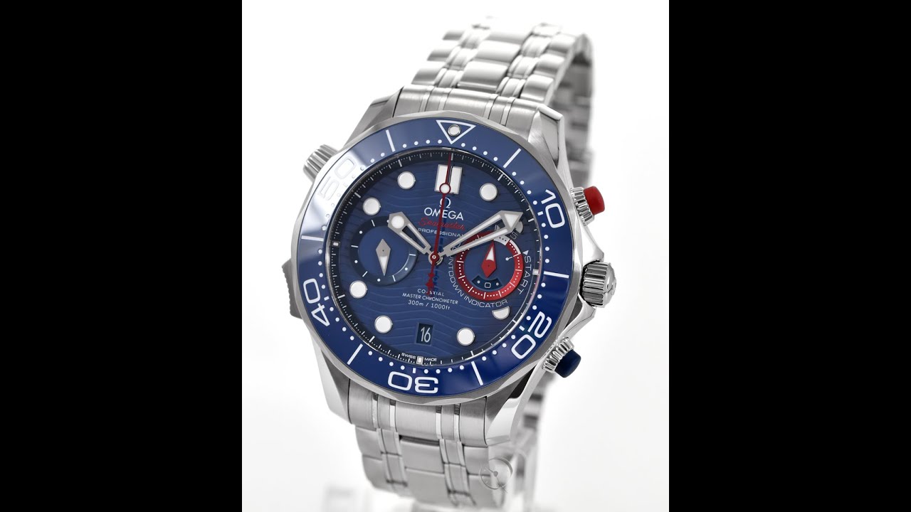 Omega Seamaster Diver 300M Chronometer Chronograph America's Cup  FM14450