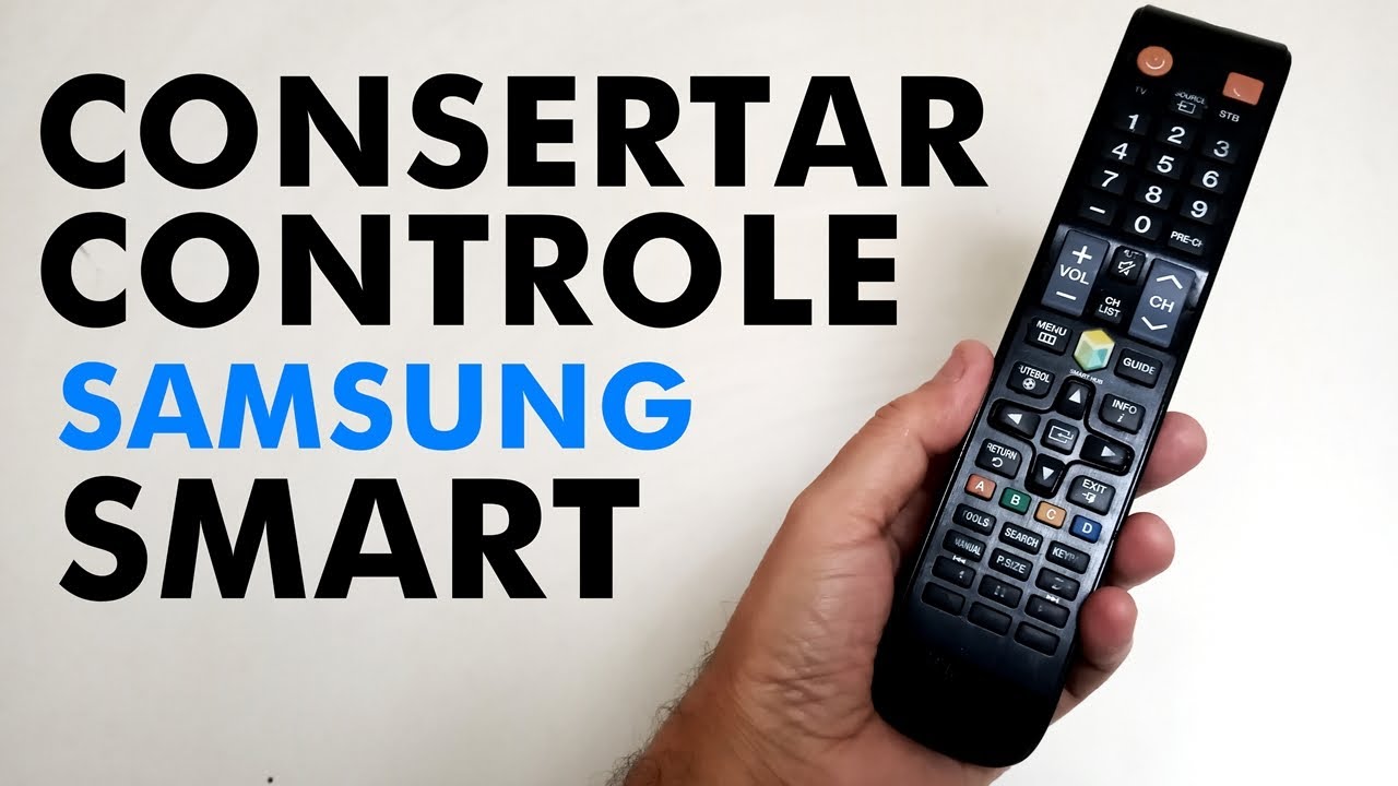 Como consertar o controle remoto Samsung Smart Hub em casa mesmo deixando como novo!