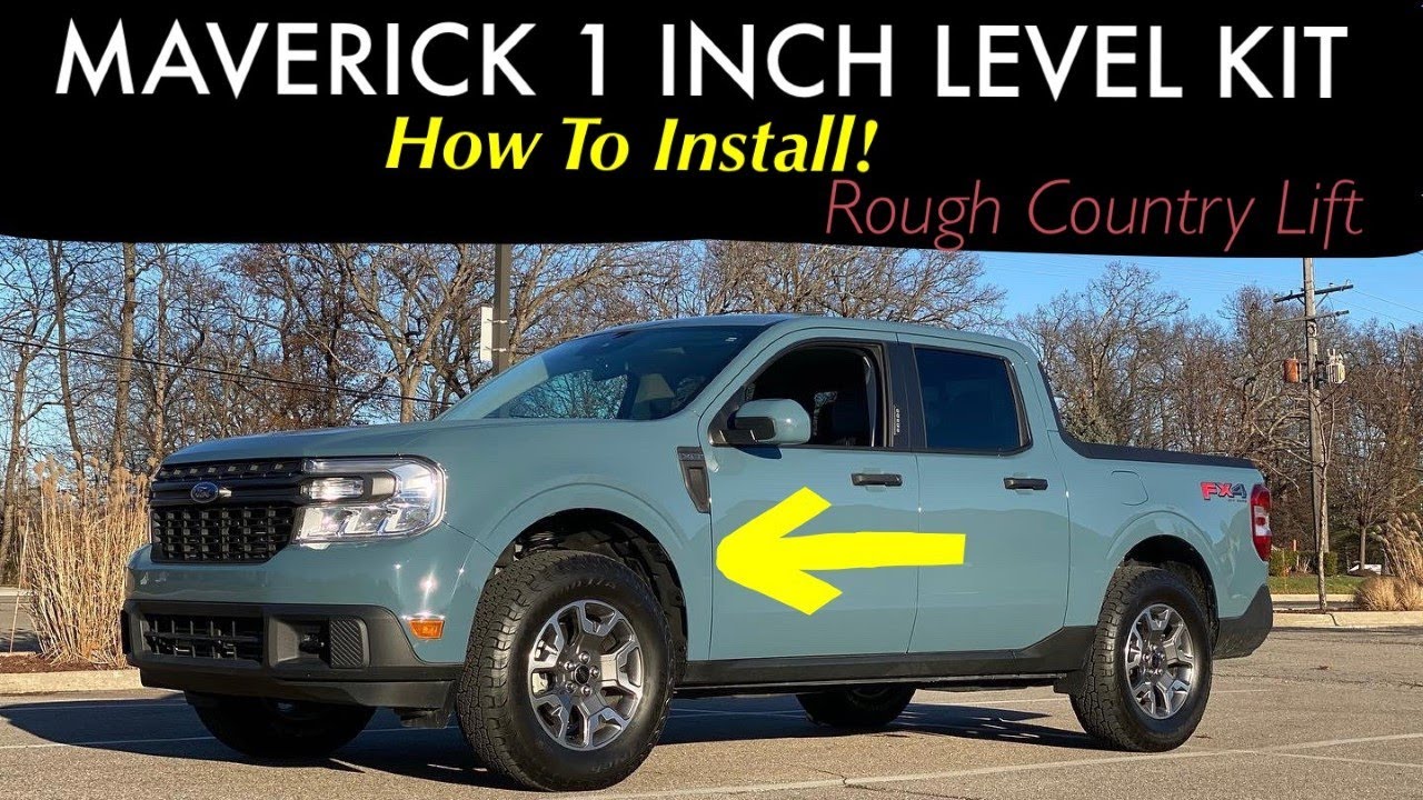 Как установить комплект уровня Ford Maverick 1 дюйм