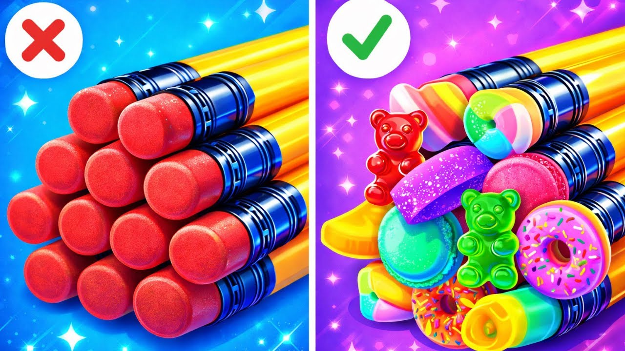 💡 Amazing School Hacks & DIYs You Need To Try! ✏️🏫