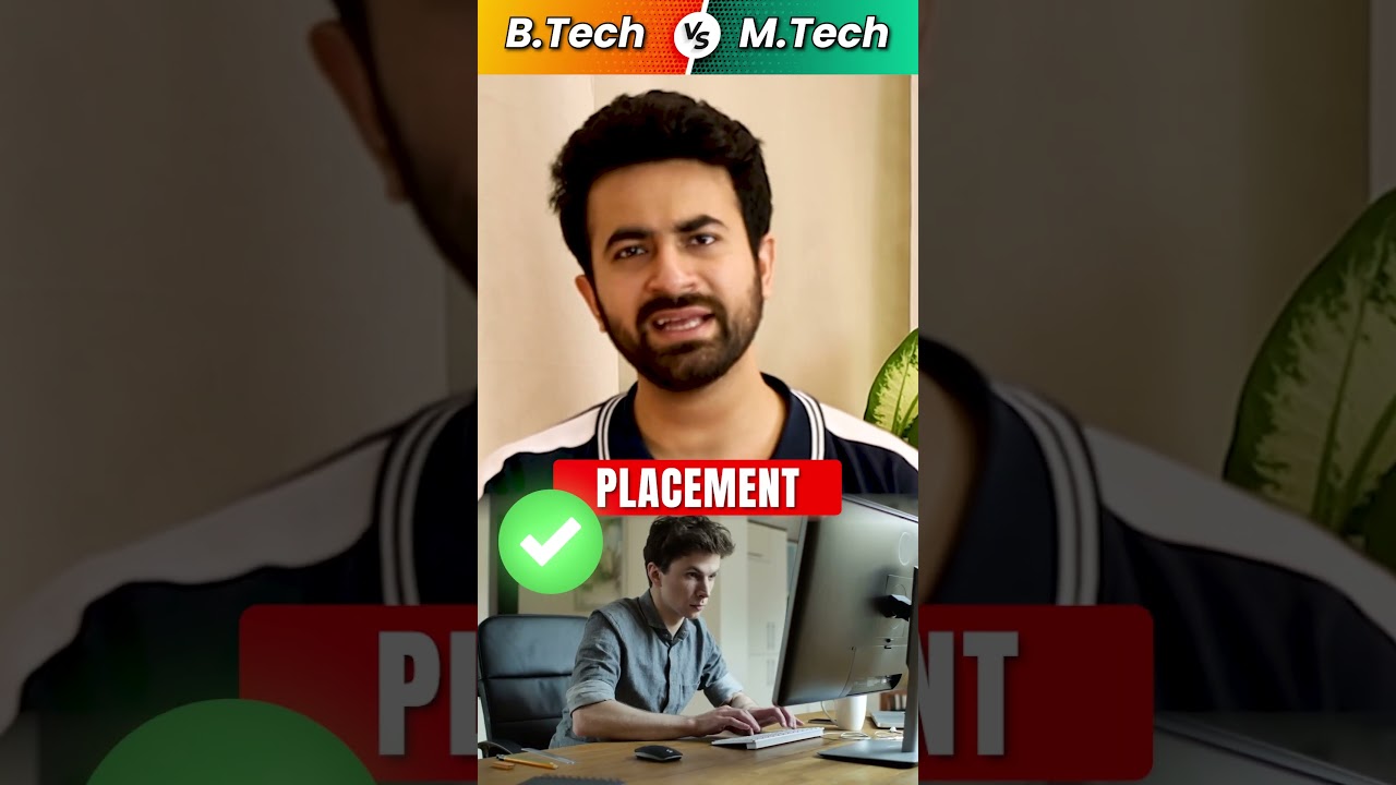 Kya B.Tech Ke Baad M.Tech Karna Jaruri hai? #shorts #btech #mtech #viralvideo #gfg