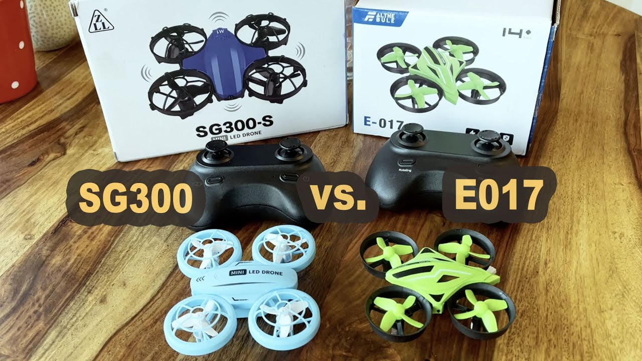 ZLL SG300 Mini vs Eachine E017 Mini Drohne mit Höhe halten