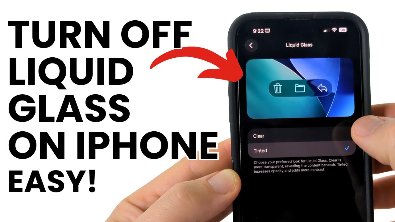 Cara Menonaktifkan Liquid Glass di iPhone iOS 26