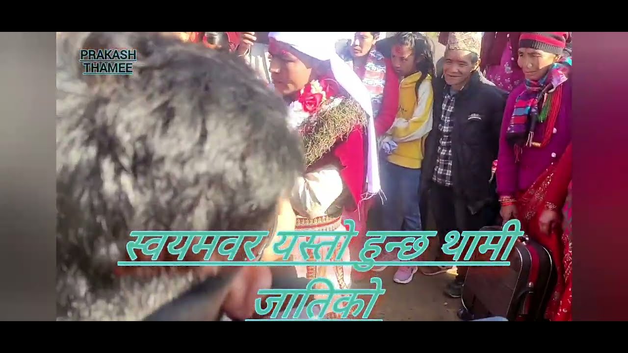 Suman Thami & Nirmala Thami ( Wedding Thami Cultural 💛 Official Video)