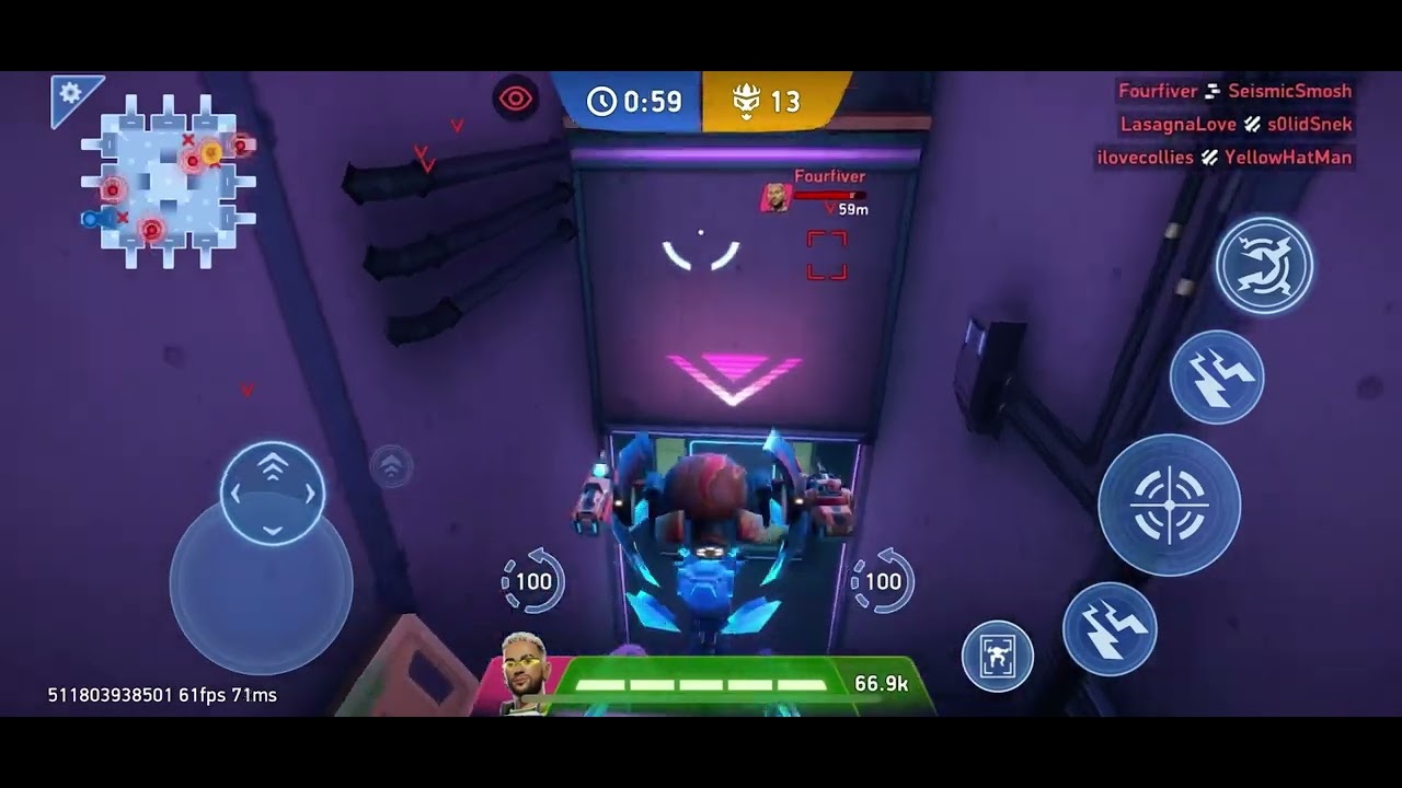 Mech Arena!  Tournament!  walked around the map and took out everyone!