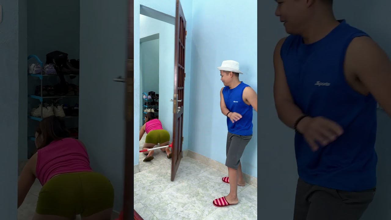 He enjoyed this one 😮😁  #couples #funny