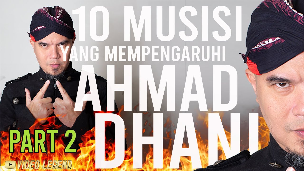 10 MUSISI INDONESIA YANG MEMPENGARUHI AHMAD DHANI - PART 2 #MONOLOGGUE​