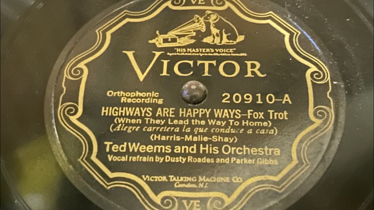 Highways Are Happy Ways - Victor 20910-A