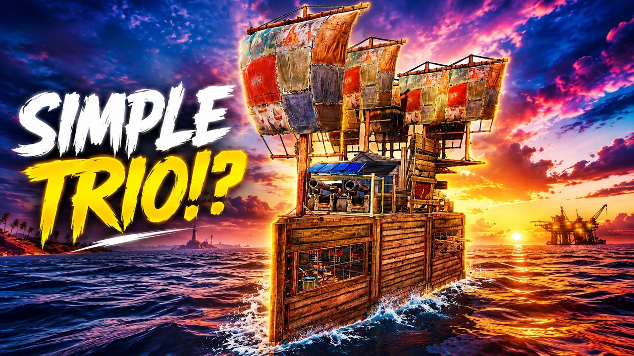 The Simplest Trio Boat You'll Ever Need | Rust Boat Base 2026