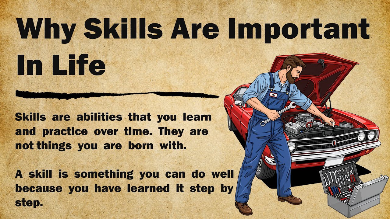 Why Skills Are Important in Life || Motivational English Story 📖✨ || Graded Reader 🎧📘