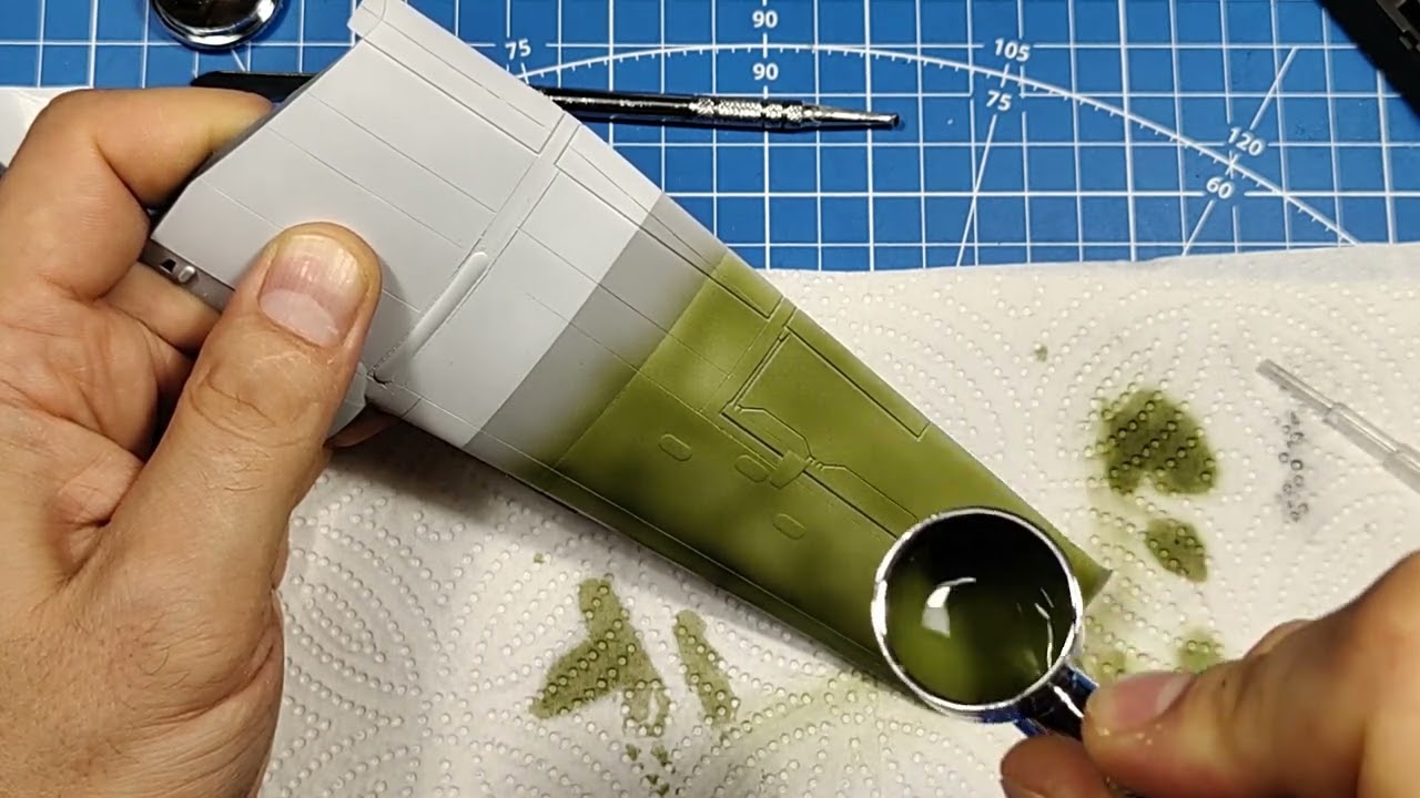 Обзор тест краски Jim Scale 4БО. ЗБ АУ.  NATO Green. 👇
