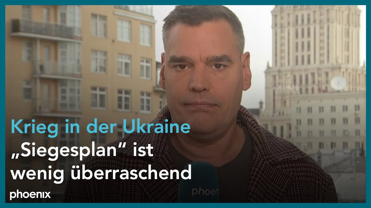 Krieg in der Ukraine: Schaltgespräch mit Armin Coerper (ZDF-Studio Moskau) am 27.09.2024