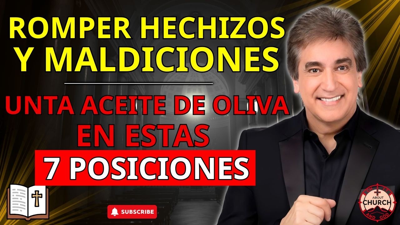 7 Partes del Cuerpo que Debes Ungir con Aceite de Oliva para Romper la Brujería | Dante Gebel
