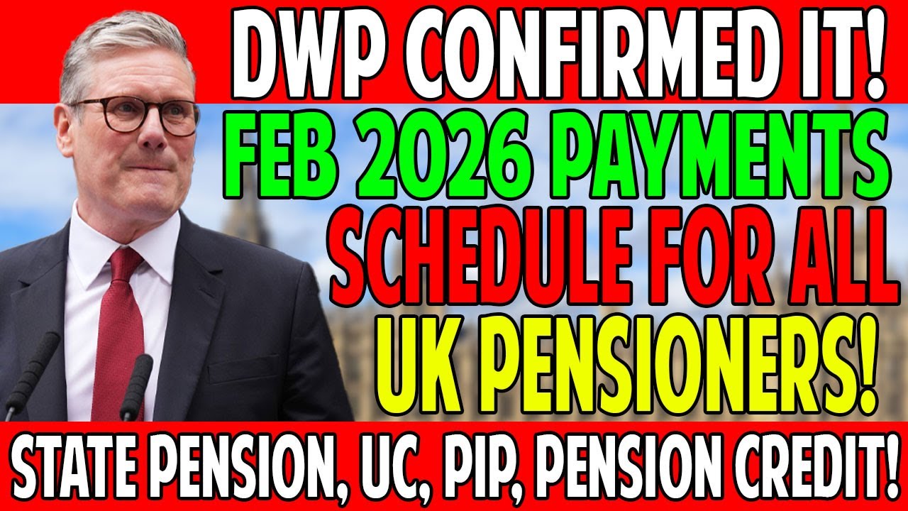 Breaking News: DWP Just Released Feb 2026 Payment Schedule - State Pension Update!
