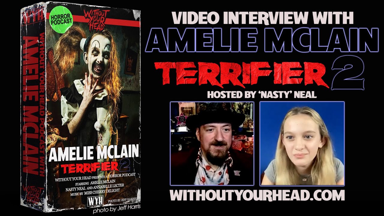 TERRIFIER 2's AMELIE MCLAIN 